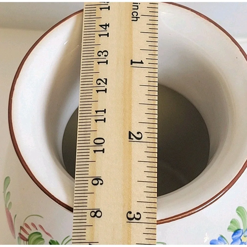 Chodovia Domažlice Hand-Painted Floral Vase 5
